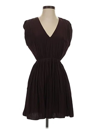 Pre-owned Wilfred Cocktail Dress In Brown