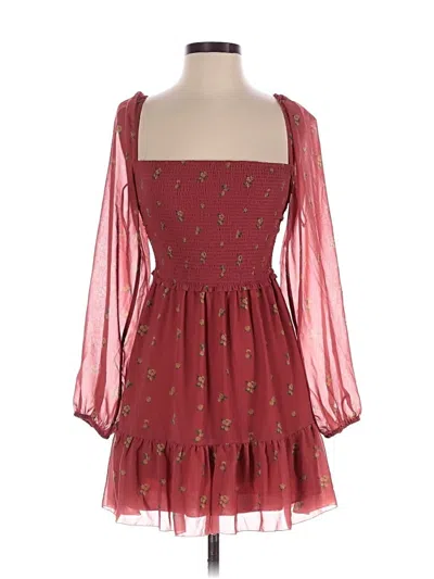 Pre-owned Wilfred Cocktail Dress In Burgundy
