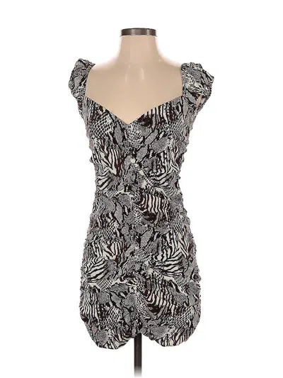 Pre-owned Wilfred Cocktail Dress In Gray