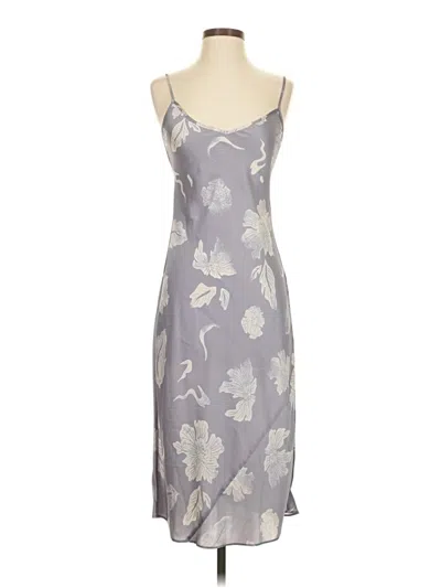 Pre-owned Wilfred Cocktail Dress In Gray