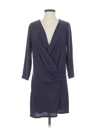 Pre-owned Wilfred Cocktail Dress In Gray