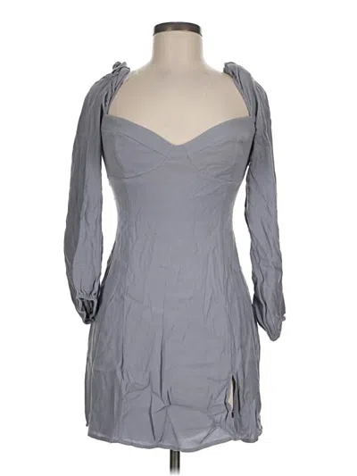 Pre-owned Wilfred Cocktail Dress In Gray