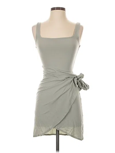 Pre-owned Wilfred Cocktail Dress In Gray