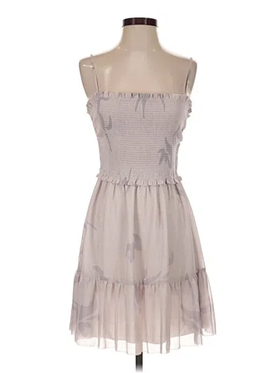 Pre-owned Wilfred Cocktail Dress In Gray