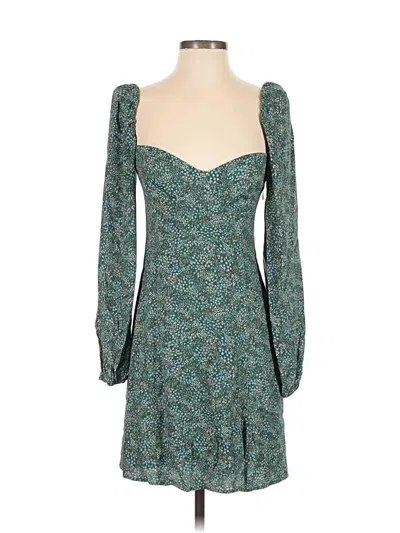 Pre-owned Wilfred Cocktail Dress In Green