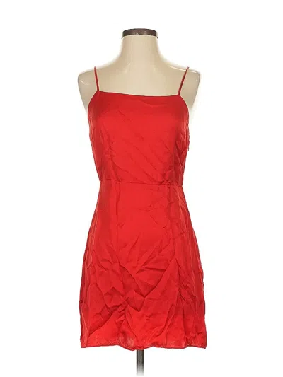 Pre-owned Wilfred Cocktail Dress In Red