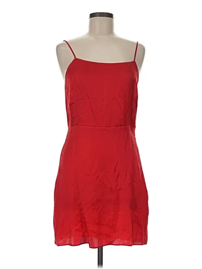 Pre-owned Wilfred Cocktail Dress In Red