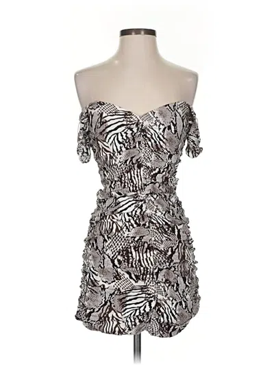 Pre-owned Wilfred Cocktail Dress In Silver