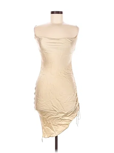 Pre-owned Wilfred Cocktail Dress In Tan