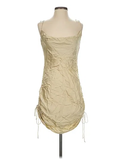 Pre-owned Wilfred Cocktail Dress In Tan