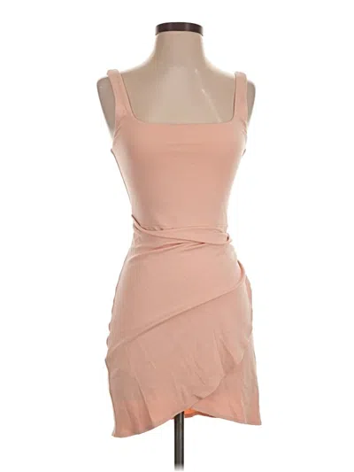Pre-owned Wilfred Cocktail Dress In Tan