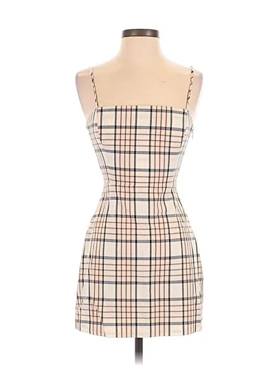Pre-owned Wilfred Cocktail Dress In Tan