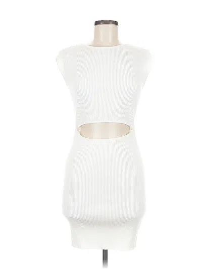 Pre-owned Wilfred Cocktail Dress In White