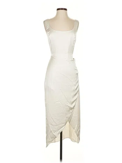 Pre-owned Wilfred Cocktail Dress In White