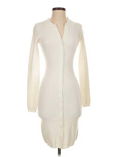 Pre-owned Wilfred Cocktail Dress In White
