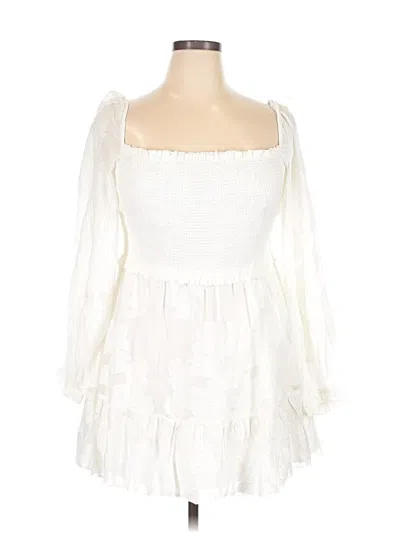 Pre-owned Wilfred Cocktail Dress In White