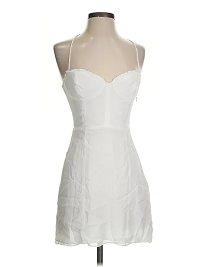 Pre-owned Wilfred Cocktail Dress In White