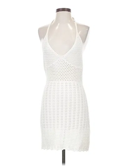 Pre-owned Wilfred Cocktail Dress In White