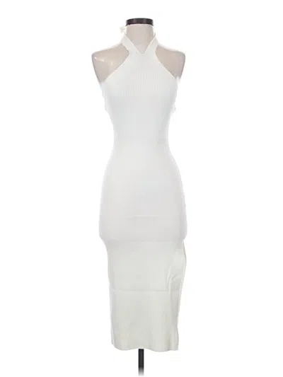 Pre-owned Wilfred Cocktail Dress In White