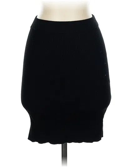Pre-owned Wilfred Formal Skirt In Black