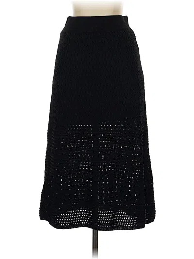 Pre-owned Wilfred Formal Skirt In Black