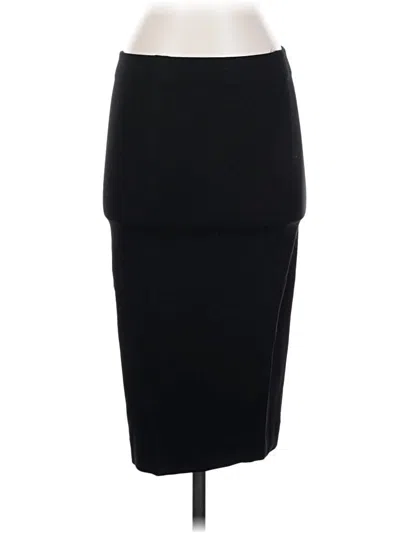Pre-owned Wilfred Formal Skirt In Black
