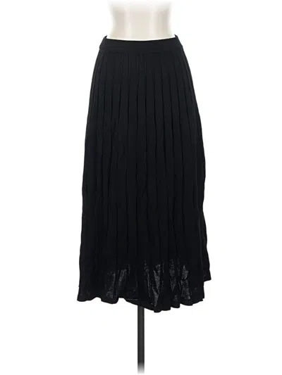 Pre-owned Wilfred Formal Skirt In Black