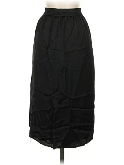 Pre-owned Wilfred Formal Skirt In Black