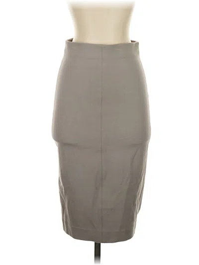 Pre-owned Wilfred Formal Skirt In Gray