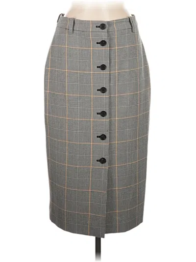 Pre-owned Wilfred Formal Skirt In Gray