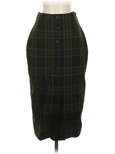 Pre-owned Wilfred Formal Skirt In Green