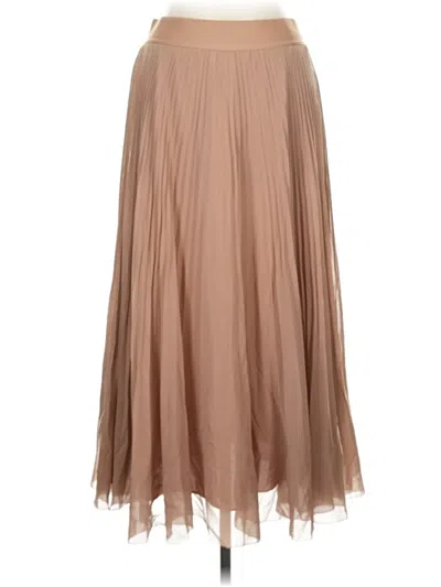 Pre-owned Wilfred Formal Skirt In Tan