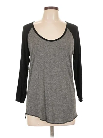 Pre-owned Wilfred Free 3/4 Sleeve T-shirt In Gray