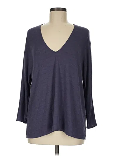 Pre-owned Wilfred Free 3/4 Sleeve T-shirt In Gray