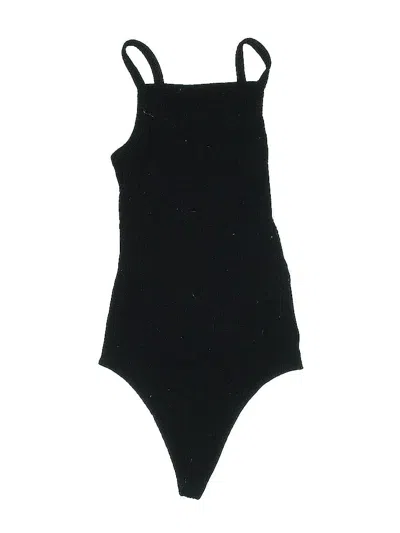 Pre-owned Wilfred Free Bodysuit In Black