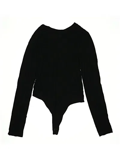 Pre-owned Wilfred Free Bodysuit In Black