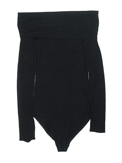 Pre-owned Wilfred Free Bodysuit In Black