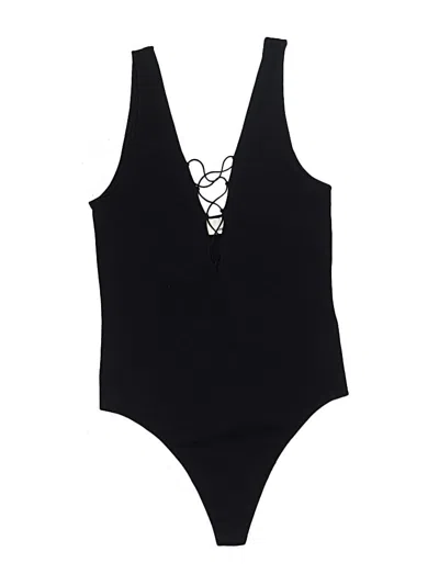 Pre-owned Wilfred Free Bodysuit In Black