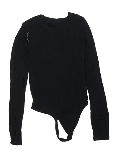 Pre-owned Wilfred Free Bodysuit In Black
