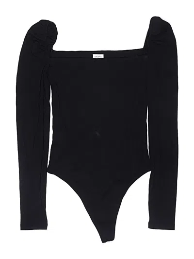 Pre-owned Wilfred Free Bodysuit In Black