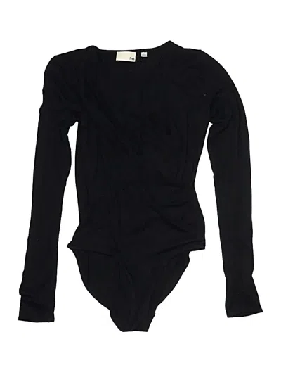 Pre-owned Wilfred Free Bodysuit In Black