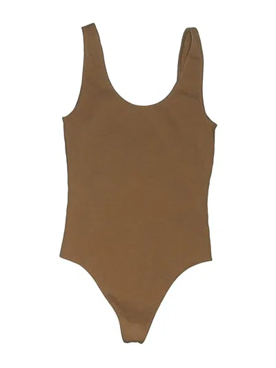 Pre-owned Wilfred Free Bodysuit In Brown