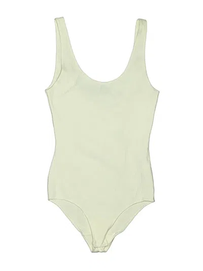 Pre-owned Wilfred Free Bodysuit In Green