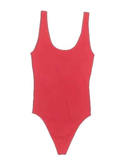 Pre-owned Wilfred Free Bodysuit In Red