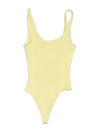 Pre-owned Wilfred Free Bodysuit In Yellow
