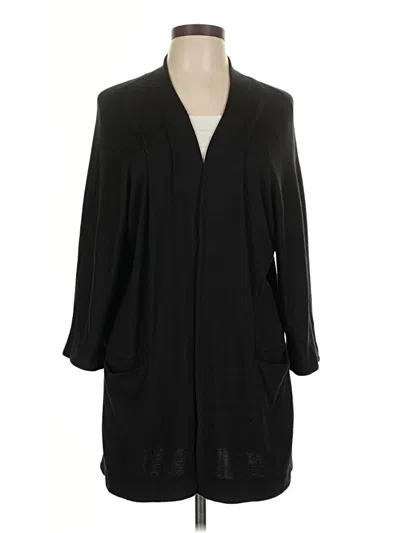 Pre-owned Wilfred Free Cardigan Sweater In Black