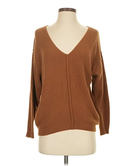 Pre-owned Wilfred Free Cardigan Sweater In Brown