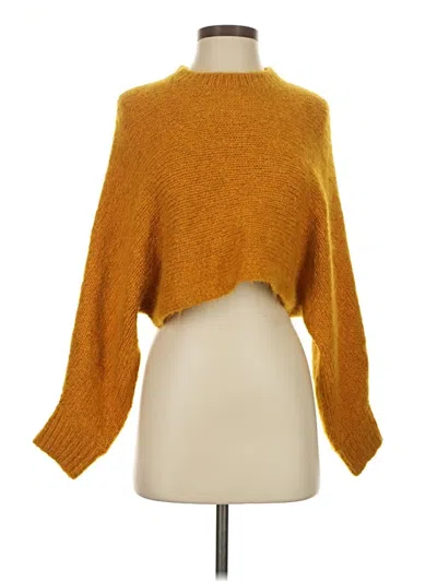 Pre-owned Wilfred Free Cardigan Sweater In Gold