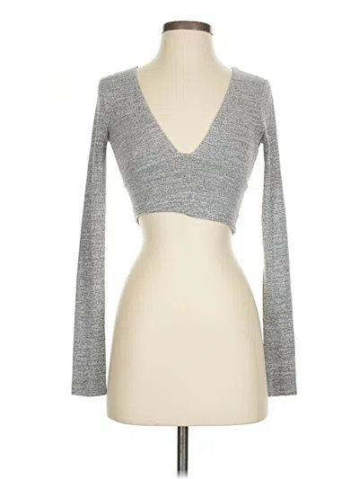 Pre-owned Wilfred Free Cardigan Sweater In Gray