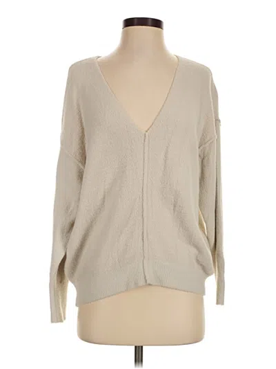 Pre-owned Wilfred Free Cardigan Sweater In Tan